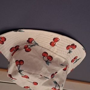 Cherry bucket hat